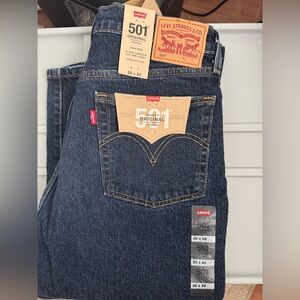 Levi's women’s Original 501 Jeans - Dark Blue